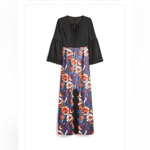 ModCloth x Anna Sui size 18 retro maxi dress